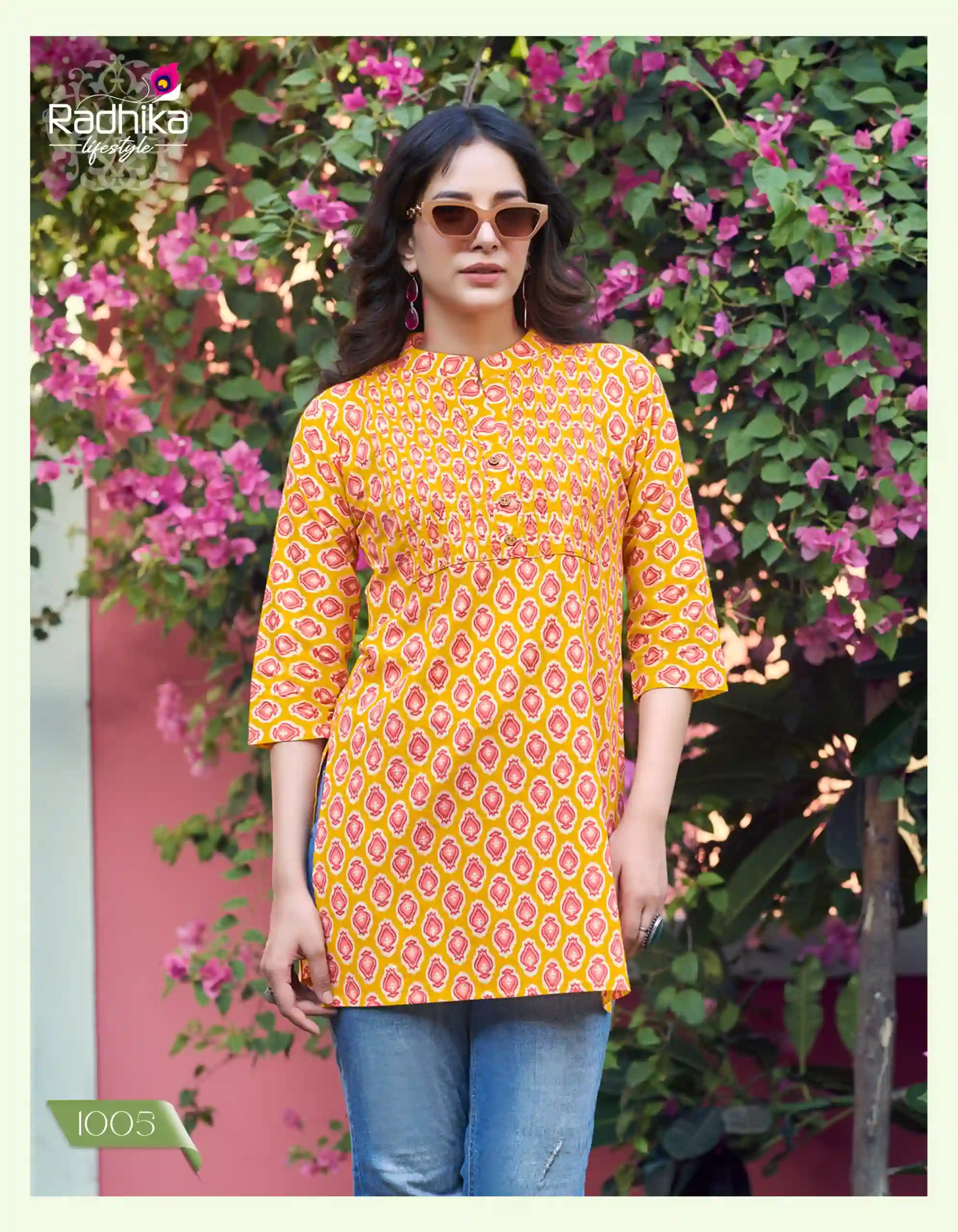 Radhika Lifestyle Summer Shine Vol 1 Pure Heavy Cotton Wholesale Kurtis Catalog